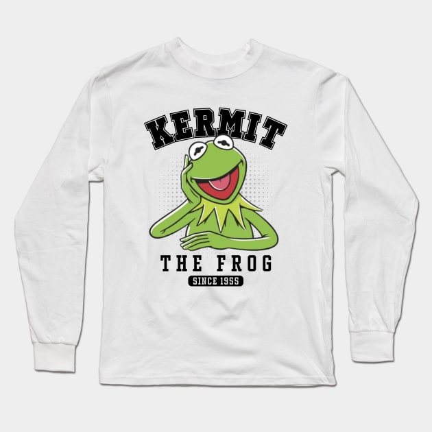 Muppets Kermit The Frog Long Sleeve T-Shirt by Arrow